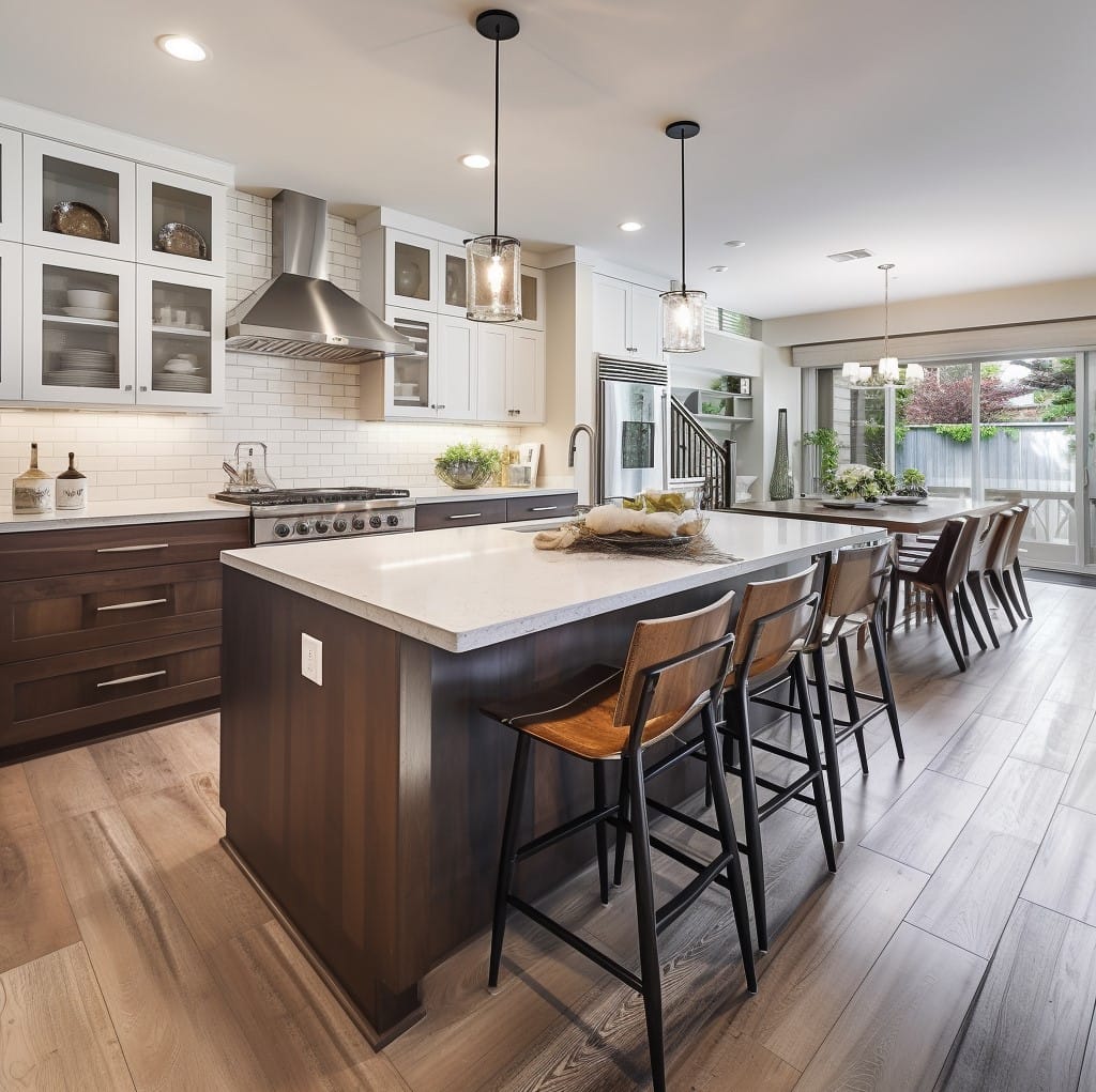 transparent kitchen cabinets