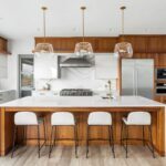kitchen renovation with beautiful island